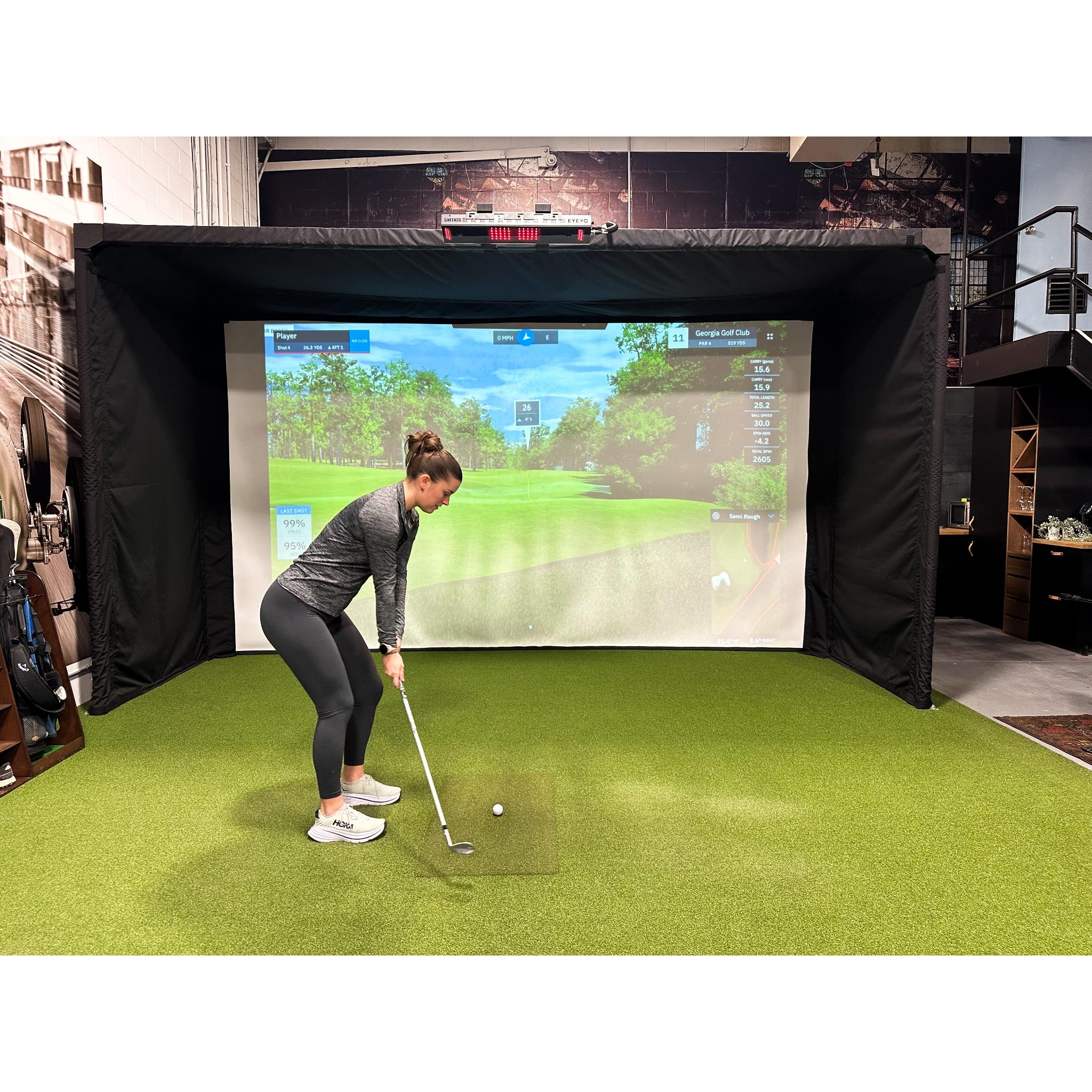 The SportScreen Parlour 16H Golf Enclosure