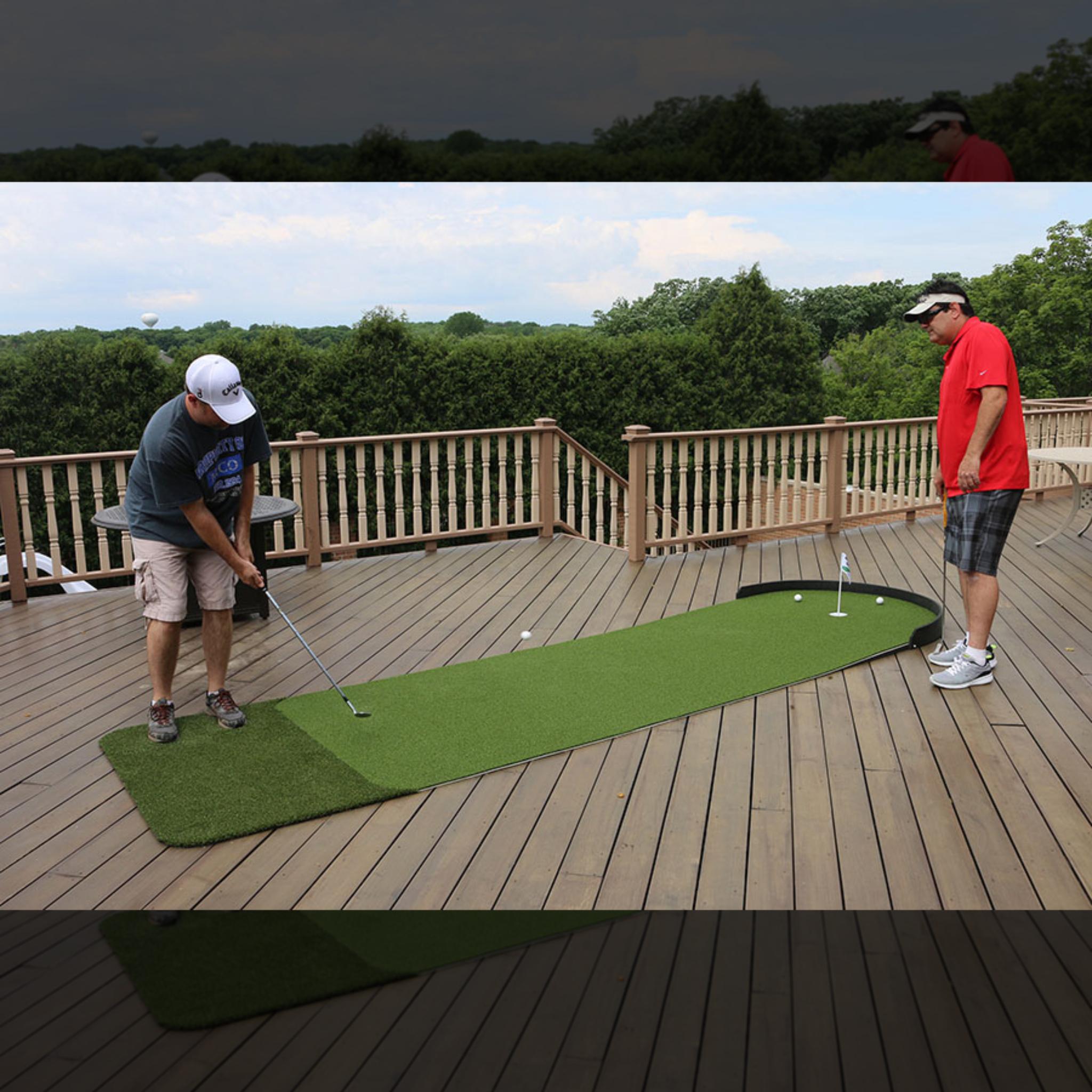 Big Moss Commander Patio Series Putting & Chipping Green (3′ x 15′)