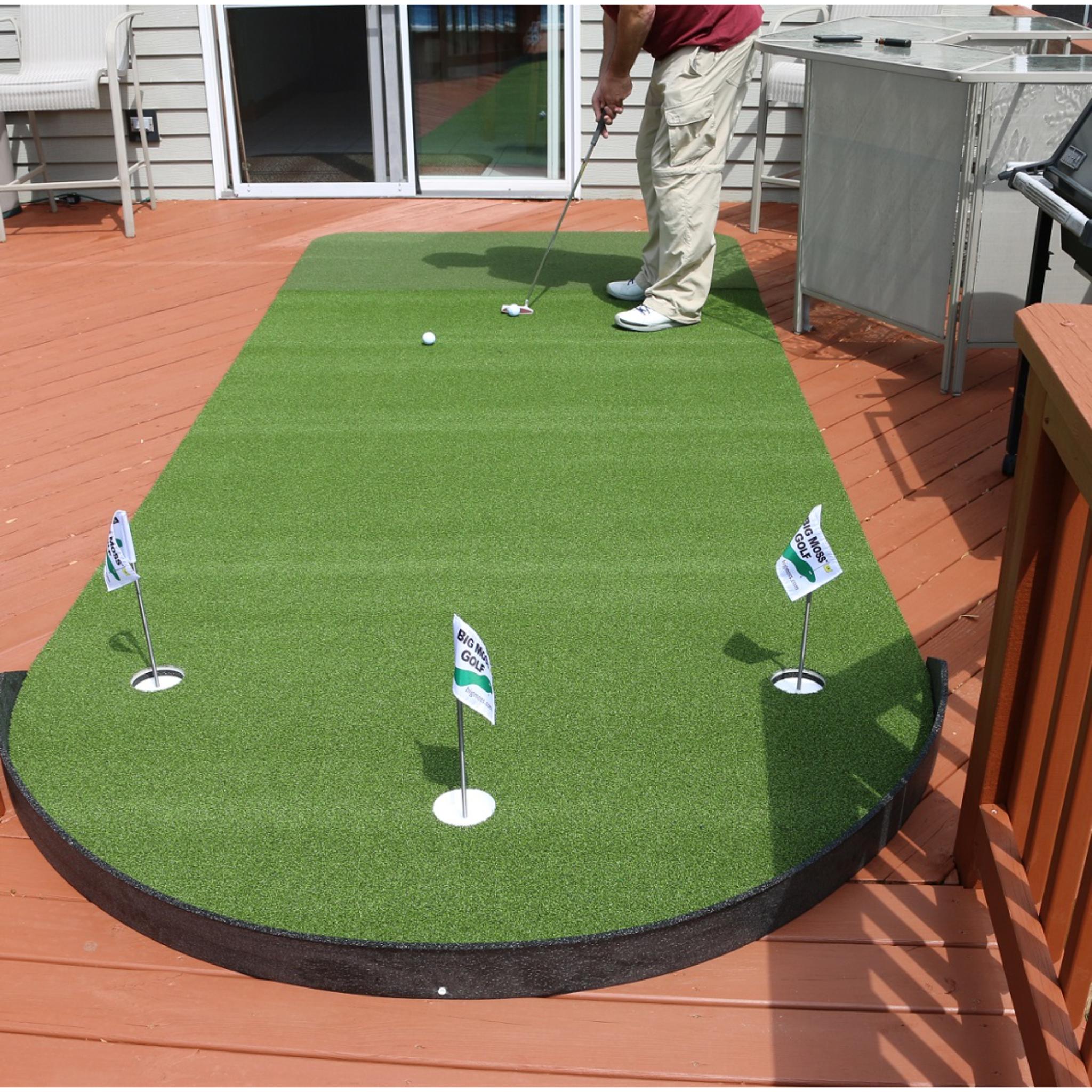 Big Moss Commander Patio Series Putting & Chipping Green (6′ x 15′)