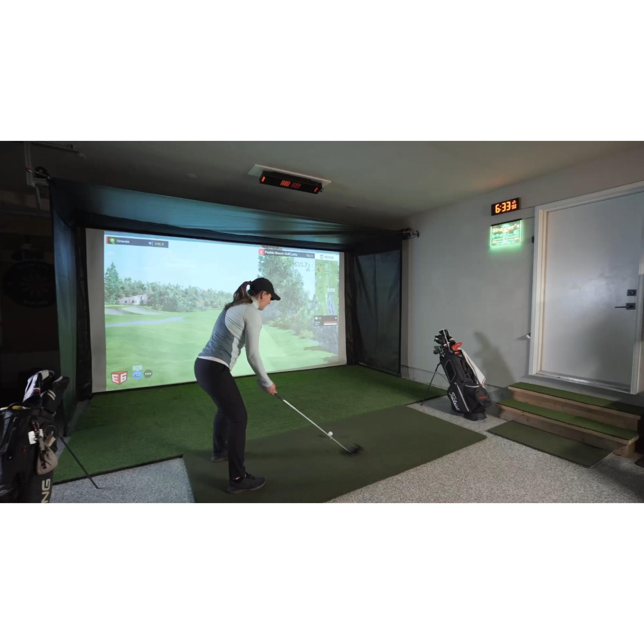 The SportScreen Vanish 16 Retractable Golf Enclosure